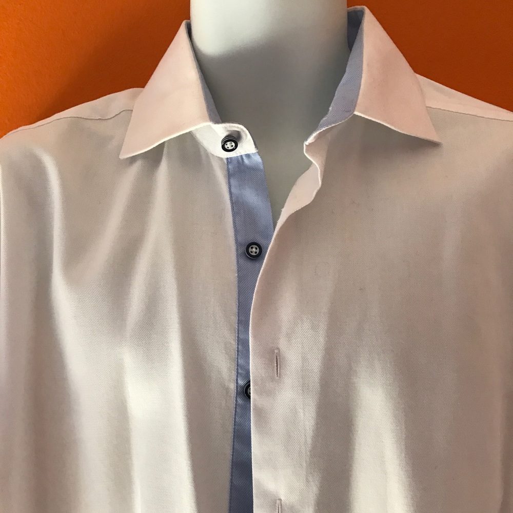 LONG ISLAND Slim Fit COTTON SHIRT XXL 45/46